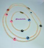 Multicolored Beaded Stretchy Waist Bead