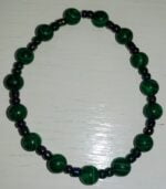 Green Malachite Stretchy Bracelet