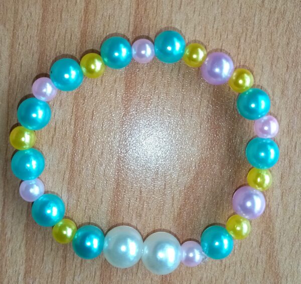 Multi Colored Pearl Bracelets