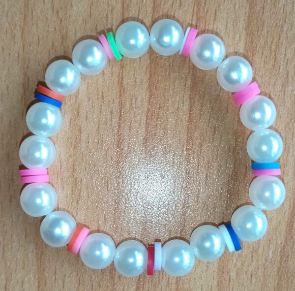 Multi Colored Pearl Bracelets