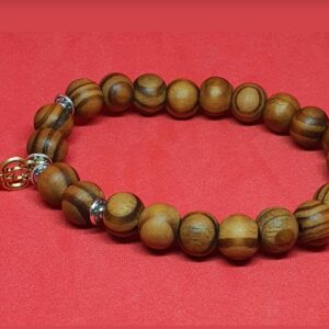 Wood Bead Matching Bracelets