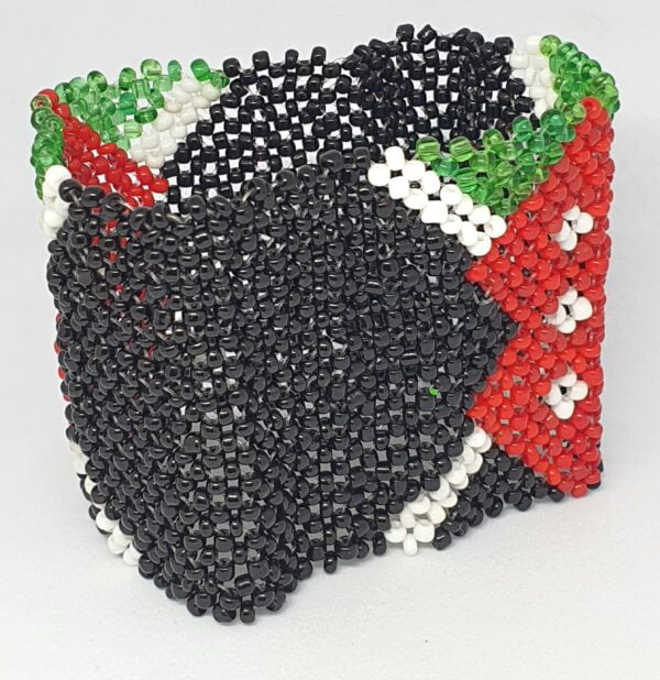 Thick Black Fitted Kenyan Bracelet