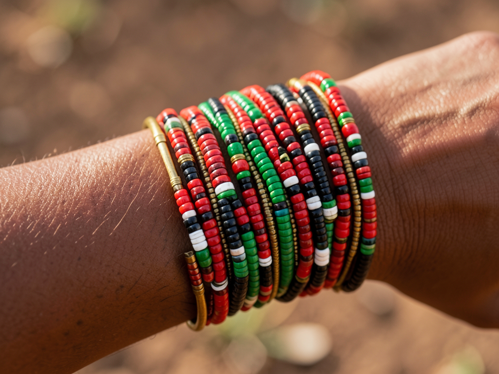 Maasai beaded bracelets